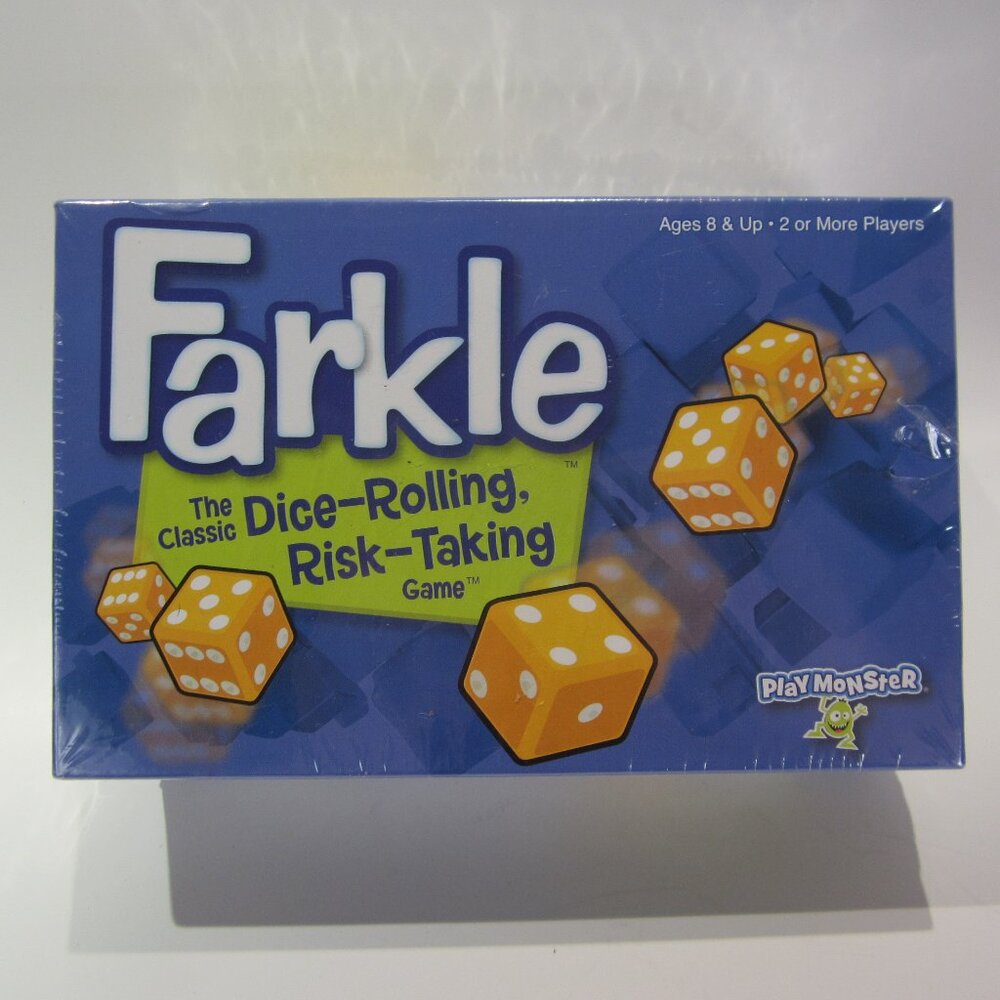 Farkle the Classic Dice-Rolling, Risk-Taking Game - New - Sealed